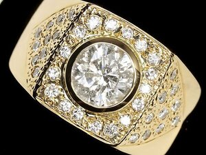 VKL11478T [1 иена ~] Новые [RK Jewelry] "Diamond" Высококачественные бриллианты Негабаритные 1,12 -кадры !!