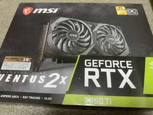 【中古】MSI GeForce RTX 3060 Ti VENTUS 2X OCV1 グラフィックスボード 