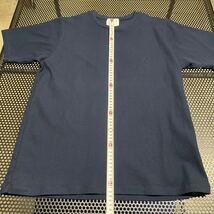 Mackintosh マッキントッシュ 半袖 Tシャツ 紺 ネイビー 40サイズ 洗濯ジワあり 三陽商会_画像4