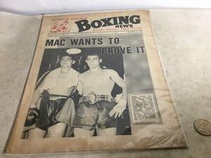 『BOXING NEWS』VOL.24 No.43 OCTOBER 25 .1968 P16