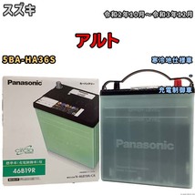 国産 バッテリー パナソニック circla(サークラ) スズキ アルト 5BA-HA36S 令和2年10月～令和3年12月 N-46B19RCR_画像1