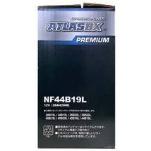 バッテリー ATLAS ATLASBX PREMIUM ダイハツ ミゼットII GD-K100P 平成11年9月～平成13年10月 NF44B19L_画像6