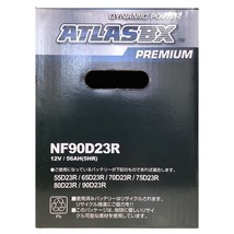バッテリー ATLAS ATLASBX PREMIUM いすゞ コ　モ CBF-JVRE25 平成19年8月～平成24年7月 NF90D23R_画像6