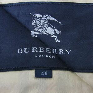 ★バーバリー Burberry★ウールライナー付き レディース トレンチコート ベージュ サイズ40★R60407014Bの画像5