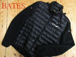 ★ベイツ BATES★メンズ インナーダウンフリースジャケット ブラック★R60407024A