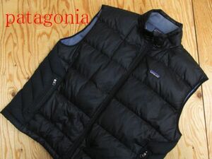 難あり★パタゴニア patagonia★メンズ Down Vest ダウンベスト 84631 ブラック★R60407015A