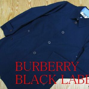 ★バーバリー Burberry ブラックレーベル★メンズ 裏ノバチェック ボンディング ステンカラーコート★R60414007Bの画像1