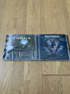 新品未開封　CD2枚　北欧メロハー　KING COMPANY/TRAPPED + TANNA/STORM IN PARADISE～AOR HEAVEN