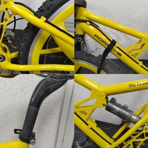 【直接引取可能】 PORSCHE Bike FS Evolution 自転車 イエロー ポルシェの画像2