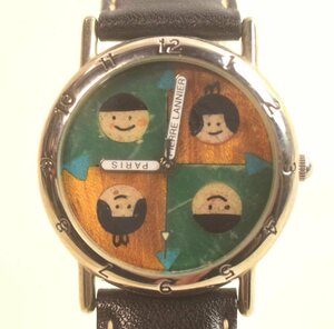 ICH【ジャンク品】 Pierre Lannier さくらももこ デザイン 腕時計 2001年製 動作未確認 ジャンク 〈189-240417-ss9-ICH〉