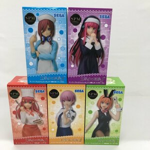 FUR【中古未開封】箱ダメージ有 五等分の花嫁∬ SPMフィギュア 全5種セット プライズ景品 まとめ売り【054-240409-ZU-03-FUR】