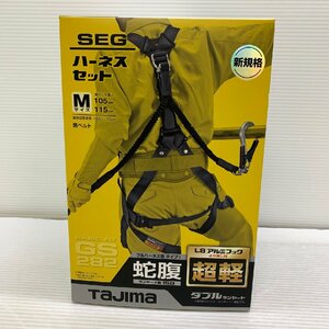 MIN【未使用品】 MSMK タジマ Tajima ハーネスＧＳ 蛇腹Ｌ8 ダブルセット Ｍサイズ 未開封品 〈102-240412-MK-5-MIN〉