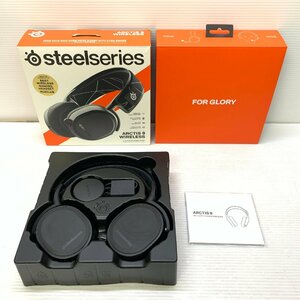 MIN【中古美品】 MSMK SteelSeries ARCTIS 9 2021年製 HS-00018TX ゲーミングヘッドセット 〈88-240414-CN-28-MIN〉