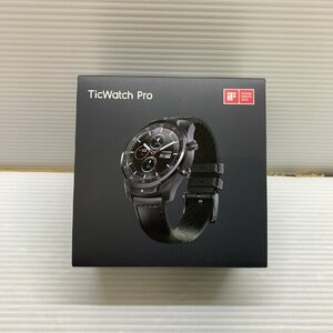 MIN【中古美品】 MSMK mobvoi WF12106 スマートウォッチ TicWatch Pro Black 〈96-240417-MK-6-MIN〉