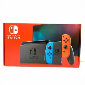 MIN【中古品】 MSMG Nintendo Switch Joy-con L/R ネオンブルー/ネオンレッド ニンテンドースイッチ 傷スレあり 〈34-240417-ME-2-MIN〉