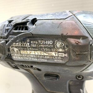 MIN【現状渡し品】 MSMK makita 充電式 インパクトドライバ TD149DRFX 18V 急速充電器 DC18RC セット まとめ 〈102-240422-CN-25-MIN〉の画像8