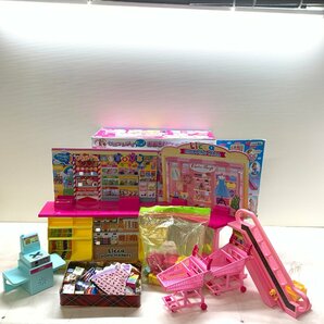 MIN【現状渡し品】 MSMO リカちゃん 人形 おもちゃ まとめ ショッピングモール 回転寿司 車 冷蔵庫 ほか 〈40-240422-CN-10-MIN〉の画像6