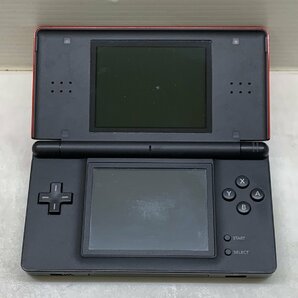 MIN【ジャンク品】 MSMG ニンテンドーDS Lite クリムゾンブラック USG-001 本体 任天堂 ゲーム機 〈23-240427-ME-17-MIN〉の画像2