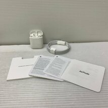 MIN【中古品】 MSMK Apple AirPods with Charging Case 第2世代 MV7N2J/A ワイヤレスイヤホン 〈93-240430-ME-11-MIN〉_画像3