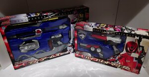 IZU【中古品】 特捜戦隊デカレンジャー ハイブリッドマグナム ディーアームズ 2種セット 〈44-240402-SH-6-IZU〉