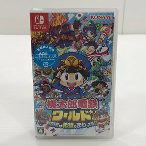 【TAG・未開封】(2)★Nintendo Switch ソフト 桃太郎電鉄ワールド ～地球は希望でまわってる!～ 029-240409-YK-02-TAGの画像1