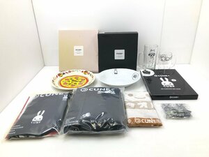 【TAG・現状品】☆（1）CUNE キューン まとめ売り キーホルダー/食器/フェイスタオル/バック 等☆208-240410-SS-21-TAG