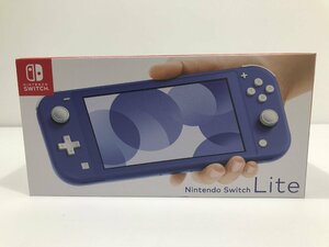 【TAG・未使用】☆（2）Nintendo Switch Lite ブルー 店舗印なし☆34-240410-SS-33-TAG