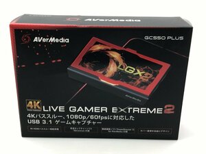 【TAG・現状品】☆AVerMedia LiveGamer EXTREME ゲームキャプチャーボックス GC550PLUS 通電OK☆88-240411-SS-23-TAG