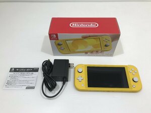 【TAG・中古品】★1円～ ★Nintendo Switch Lite本体 イエロー ★動作確認済み ★完備品 ★保証印無し 039-240422-YK-09-TAG