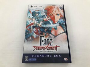 【TAG・中古品】★PS4 ソフトFate/Samurai Remnant TREASURE BOX ★動作OK　027-240425-YK-10-TAG