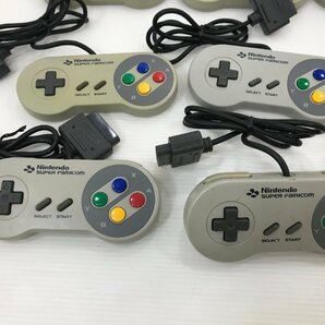 【TAG・ジャンク品】★任天堂 スーパーファミコン用 コントローラーセット まとめ売り ★未検品 ※社外品有 024-240426-YK-01-TAGの画像4