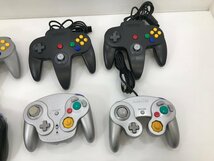 【TAG・ジャンク品】★まとめ売り ニンテンドーゲーム用 コントローラーセット ★未検品 ★ゲームキューブ/64/Wii等　024-240426-YK-02-TAG_画像4