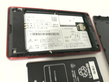 FUZ【現状渡し品】 UQWIMAX　NEC モバイルルーター　SPEED Wi-Fi NEXT WX05　NAD35MRU 【96-210713-YS-2-FUZ】_画像3