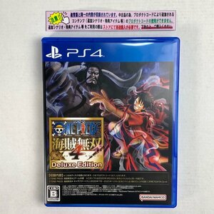 FUZ【中古美品】 PS4ソフト ワンピース 海賊無双4 デラックスエディション プレステ4 〈27-240401-0NM-10-FUZ〉