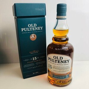 ICH【未使用品】 未開栓 OLD PULTENEY オールドプルトニー 15年 シングルモルト スコッチウイスキー 700ml 46％ 箱付 〈214-240413-aa8-ICH