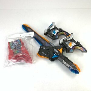 FUZ【現状渡し品】 仮面ライダーギーツ レイジングソード DXワンネスレイズバックル 他 特撮 おもちゃ 〈42-240413-0YY-5-FUZ〉