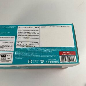 FUZ【中古品】 Switch Lite ターコイズ 本体 汚れ スティックベタつき有 やや使用感有り 〈34-240417-0NM-27-FUZ〉の画像9