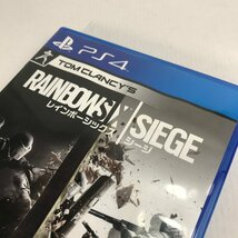 FUZ【中古品】 PS4ソフト レインボーシックス シージ プレステ4 ※表紙水濡れ跡？あり 〈27-240417-NM-12-FUZ〉_画像6