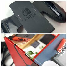 FUZ【中古品】 Nintendo Switch 本体 新型XKJ スイッチ ネオンモデル 箱破れ 〈34-240409-NM-8-FUZ〉_画像9