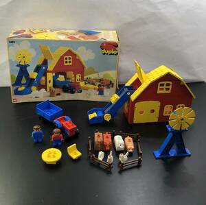 15Z 1円～ レア レゴ デュプロ ファーム セット 2655 牧場 LEGO dupro Farm Set レトロ