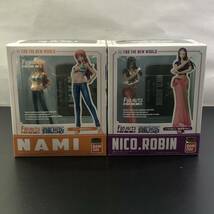 61Z 1円～ 未開封 ワンピース ナミ ロビン Figuarts ZERO フィギュア ONE PIECE まとめて セット_画像1