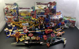 73Z 1 jpy ~ super Squadron becomes .. toy large amount summarize time Ranger maji Ranger person Ninja -kyuu Ranger other Junk 