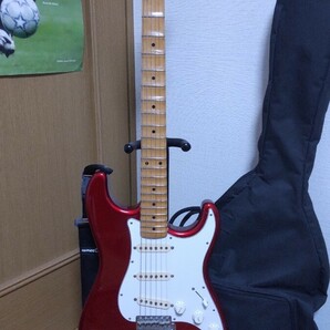 ★1円★フェンダージャパン fender japan ST57-70 ストラトキャスター Texas special キャンディアップルレッドの画像1