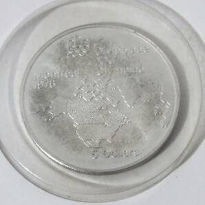 1976 カナダ モントリオール オリンピック 銀貨 10ドル×2 5ドル×2 計30ドル 記念硬貨の画像4
