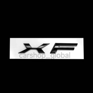 ジャガー XF リア トランクエンブレム グロスブラック ステッカー 20t/25t/20d/Rモデル等
