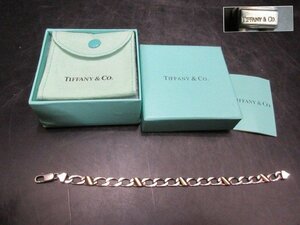 2　TIFFANY＆CO.　コンビ　ブレスレット　銀　925　k18　750