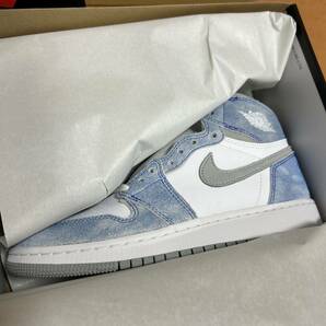 25.0センチ SNKRS当選 Nike Air Jordan 1 RETRO High OG GS Hyper Royalナイキ エアジョーダン1 レトロ ハイOG ハイパーロイヤル 新品の画像3