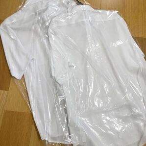 ワイシャツ ドレスシャツ 3L 半袖 2点 お得セット ホワイト系 メンズ 紳士 ビジネス 2XL XXL 大きいサイズ クリーニング済 格安の画像2