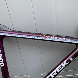 TREK トレック 5500 カーボンフレーム540mm DURA ACEパーツ付 ビンテージ の画像5