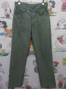 VINTAGE LEVI'S STA-PREST パンツ W28位71cm位 60s 70s USA製 ビンテージ リーバイス BIG-E スタプレ ボトムス US古着 大戦 xx ビッグE 66